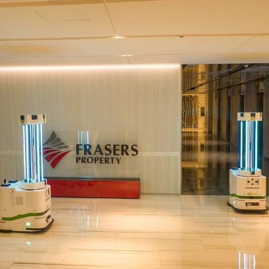 PBA roll out Sunburst UV Bot at Frasers Property Thailand