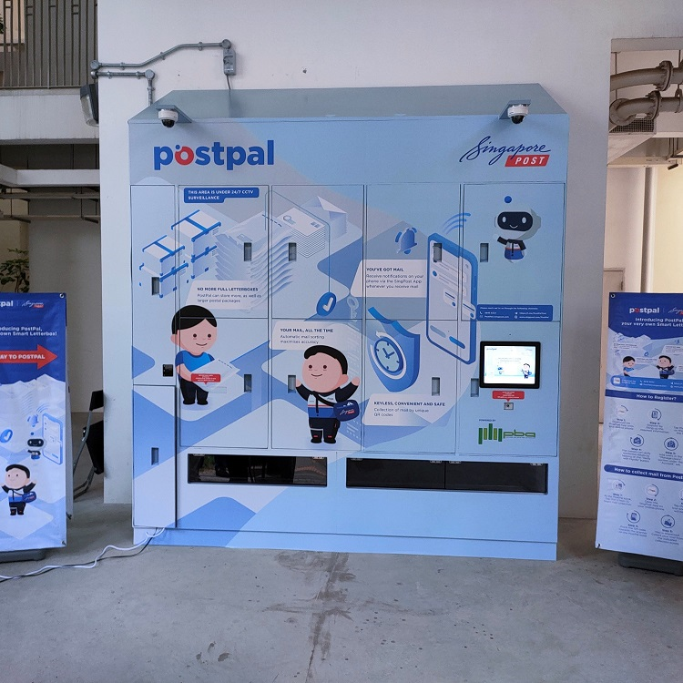 PBA x SingPost Smart Letterbox launched in Punggol, Singapore