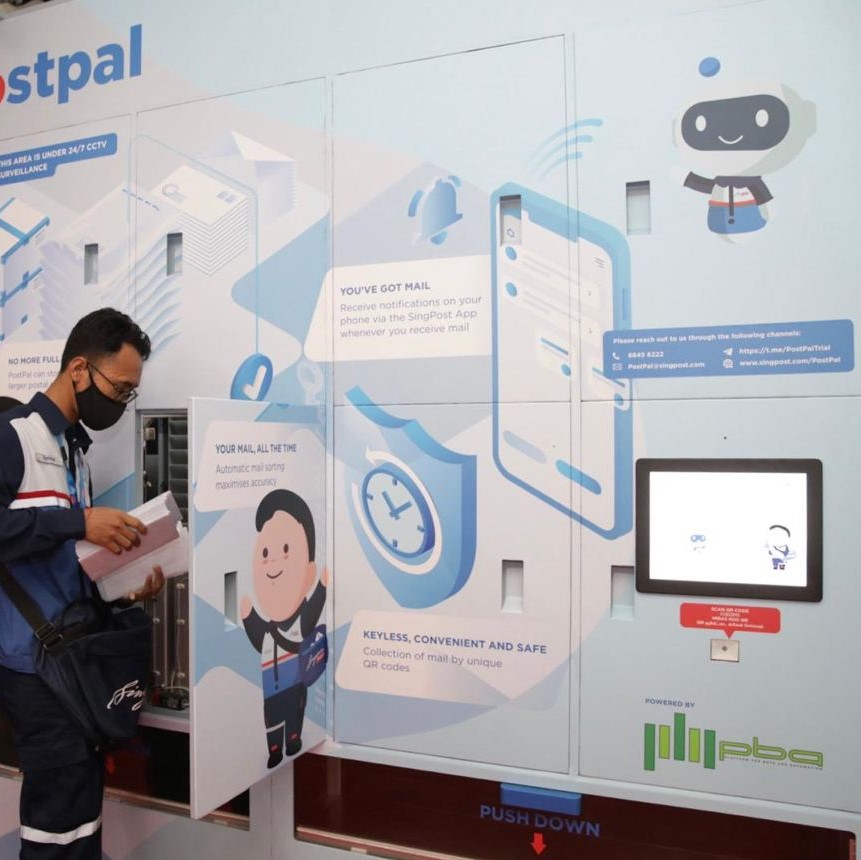 PBA x SingPost Smart letterboxes pilot trial at Singapore